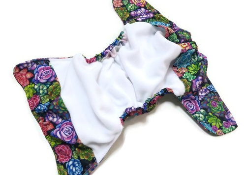 Scutece de buzunar, snaps cu două rânduri, OS, SUCCULENTE