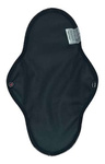 Absorbant menstrual mare din material textil pentru femei - NEGRU