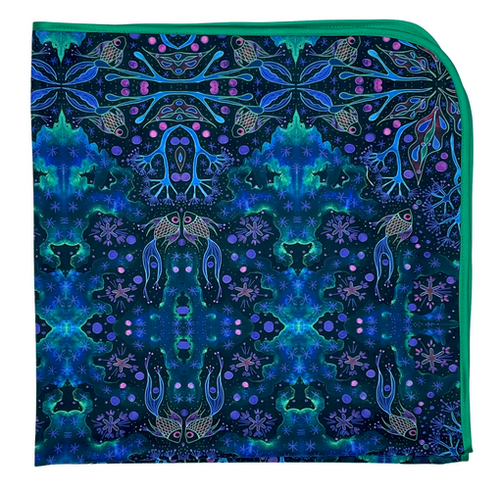 Mata do przewijania NEON SPLASH 72x72cm