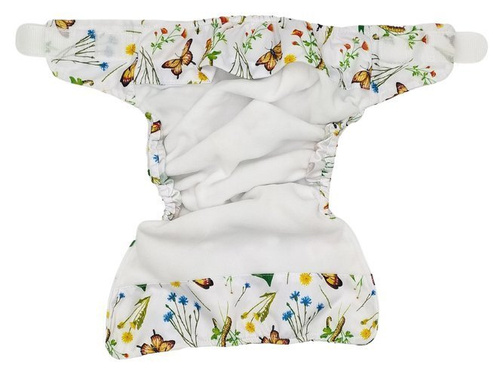 Pocket diaper IN THE GRASS 5-15kg - velcro