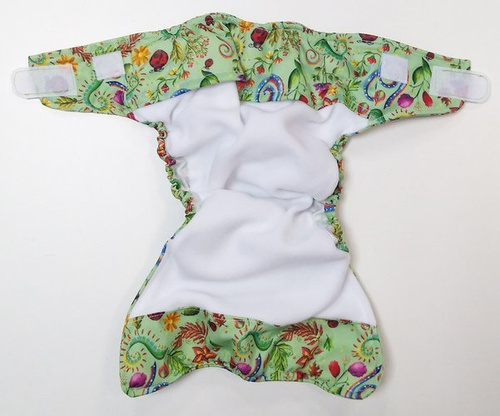 Scutece de buzunar FLOWERS 5-15kg - velcro