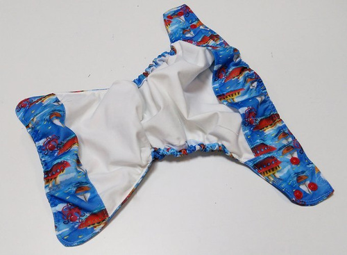 Taschenwindeln, doppelreihige Druckknöpfe, Einheitsgröße, BOOTE