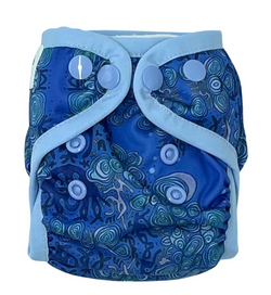 Diaper Cover with elastic piping - REEF  newborn 3-8kg