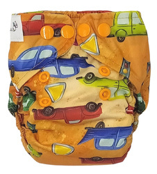 Newborn Pocket Diaper 3-7kg - CARS