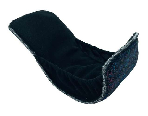 Wkład chłonny higieniczny wielorazowy dla mężczyzn - Czarny środek - 130ml