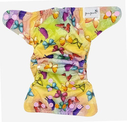 Newborn Pocket Diaper 3-7kg - BUTTERFLIES