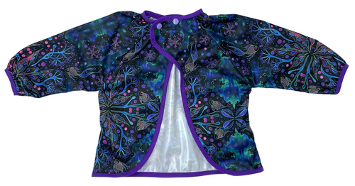 Bavetă cu mâneci - NEON SPLASH