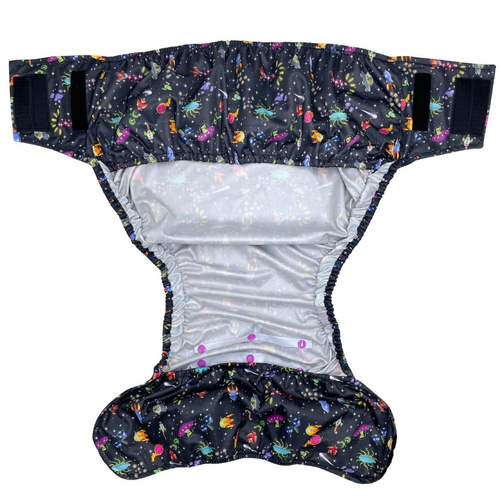Reusable diaper for adults with insert - SPACE