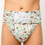 Reusable diaper for adults with insert -IN THE GRASS