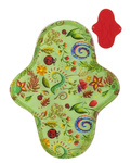 Absorbant menstrual din material textil M MEDIU - FLORI