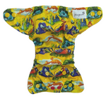 Newborn Pocket Diaper 3-7kg - DRAGONS