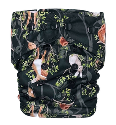 cover pentru scutec NOAPTE ÎN PĂDURE