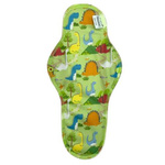 Absorbant menstrual pentru noapte din material textil - DINOZAURI