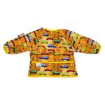 Ärmel-Lätzchen, wasserdicht, mit integrierter Auffangtasche mit Cars-Motiv