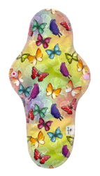 NIGHT Cloth Menstrual Pad - BUTTERFLIES