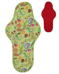 Absorbant menstrual din material textil pentru noapte - FLORI