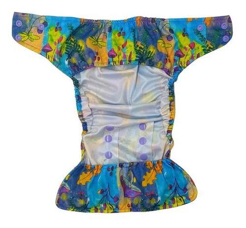 Taschenwindeln, Doppelreihe Druckknöpfe, One Size, Zauberwald