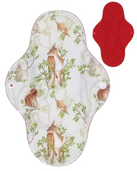 LARGE L Cloth Menstrual Pad - DAY IN THE NIGHT