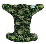 Taschenwindeln, einreihige Druckknöpfe, OS Coolmax WILD CATS