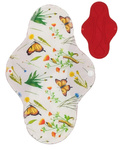 LARGE L Cloth Menstrual Pad In the grass