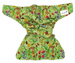 Pocket diaper, double-row snaps, OS, FLOWERS