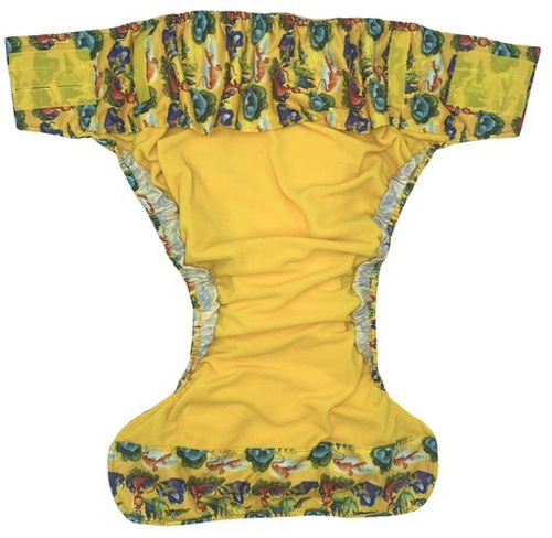 Wiederverwendbare Stoffwindel für Erwachsene mit Saugeinlage – DRAGONS