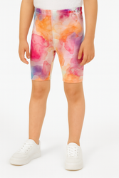 Kurze Leggings für Kinder – Aquarell