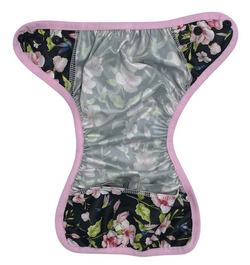 Diaper Cover with elastic piping HUMMINGBIRDS