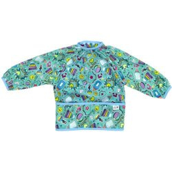 Long sleeved bib, waterproof, with built-in pocket bag DJ BOBO