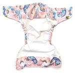 Pocket diaper, double-row snaps, OS, Unicorns