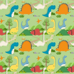 Absorbant menstrual din material textil, mărimea M - DINOZAURI