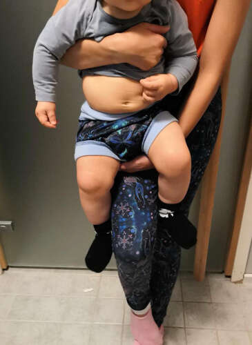 Schlupfüberhose NEON SPLASH