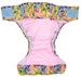 Reusable diaper for adults with insert - BUTTERFLIES