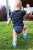 Pocket diaper, double-row snaps, OS, NEON SPLASH