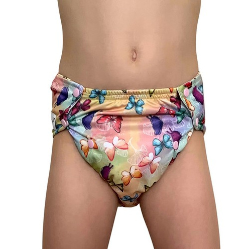 Waterproof pants for children 6-12 y.o. - BUTTERFLIES