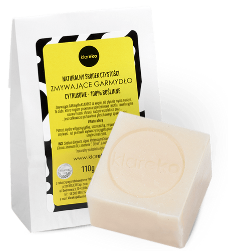 Detergent natural săpun de spălat vase Citrus - 100% VEGETAL