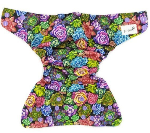 Scutece de buzunar, snaps cu două rânduri, OS, SUCCULENTE