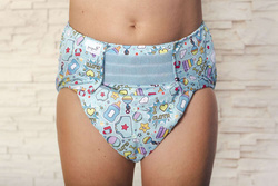 Reusable diaper for adults with insert - DJ BOBO