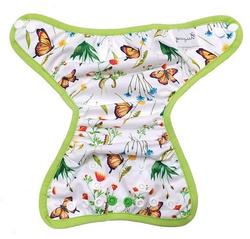 Diaper Cover with elastic piping - In the grass newborn 3-8kg