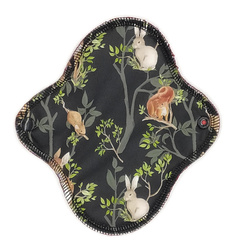 SMALL S Cloth Menstrual Pad - NIGHT IN TEH FOREST
