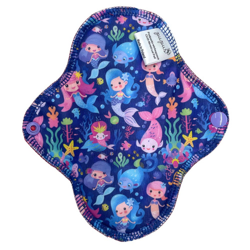 SMALL S Cloth Menstrual Pad - MERMAIDS