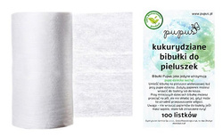 Flushable diaper liners - CORN fibres