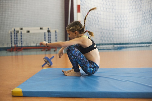 Colanți lungi pentru copii - Neon Splash