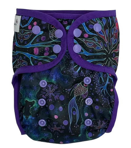 Capac de scutec cu bordură elastică - NEON SPLASH XL 10-20kg