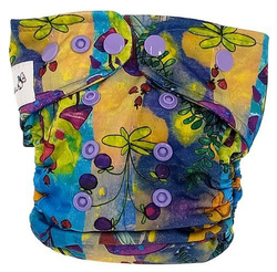 Diaper cover, one-row snaps Mini OS 4-11kg MAGIC FOREST