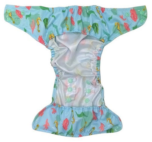 Scutece de buzunar, snap-uri cu două rânduri, OS, SEAHORSE