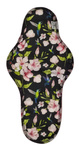 NIGHT Cloth Menstrual Pad - HUMMINGBIRDS
