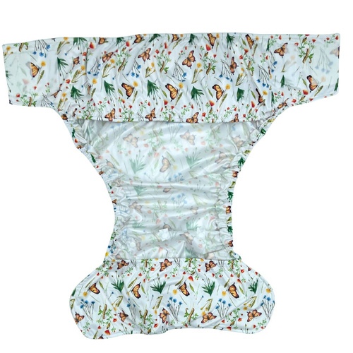 Reusable diaper for adults with insert - IN THE GRASS