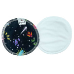 Wiederverwendbare Stilleinlagen, Bambus + Coolmax, 2 Stück, SPACE