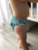 Diaper cover, one-row snaps Mini OS 4-11kg SEAHORSE